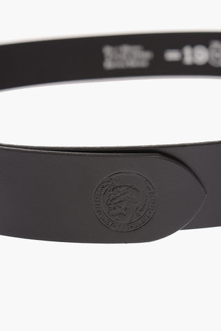 Leather B-FLAG Belt
