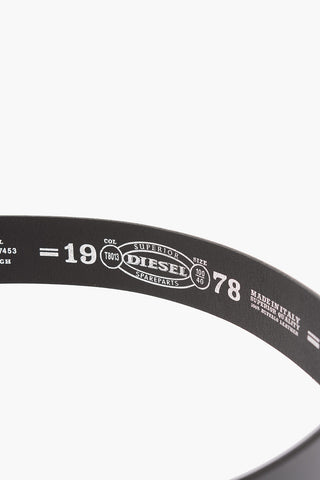 Leather B-FLAG Belt