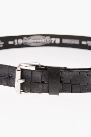 Crocodile Printed B-CROCO Belt