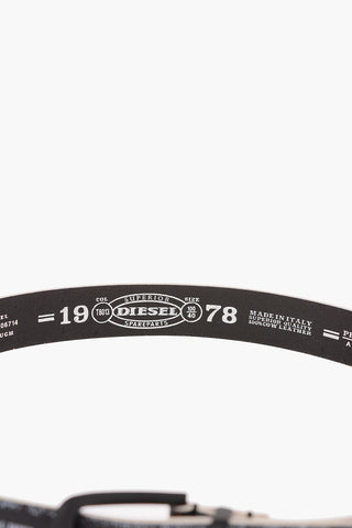 Cracked Leather B-DERUB Belt