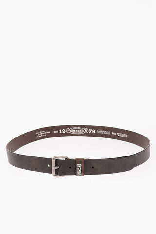 Leather B-LOGIN Belt