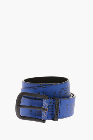 Cracked Leather B-DERUB Belt