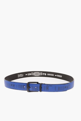 Cracked Leather B-DERUB Belt