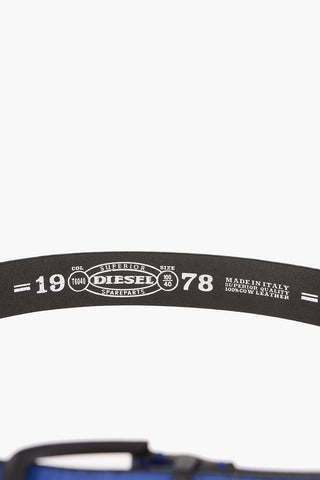 Cracked Leather B-DERUB Belt