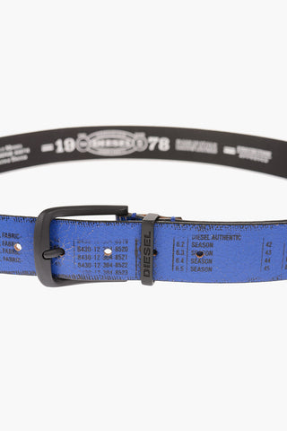 Cracked Leather B-DERUB Belt