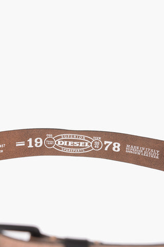 Crocodile Printed B-CROCO Belt