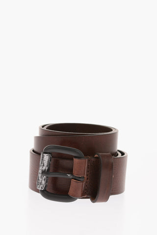 Leather B-END Belt