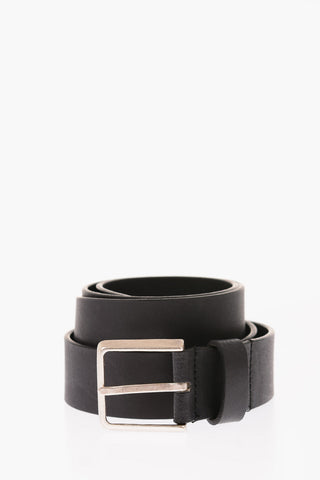 Leather B-PRINT Belt