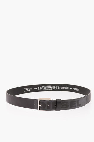 Leather B-PRINT Belt