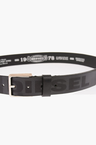 Leather B-PRINT Belt