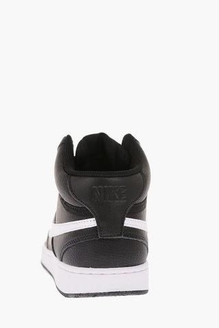 leather COURT VISION MID High-top Sneakers