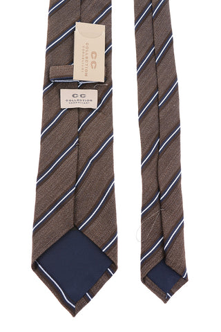 CC COLLECTION Silk Regimental Striped Tie