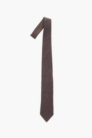 CC COLLECTION Polka Dot Silk New Standard Tie 