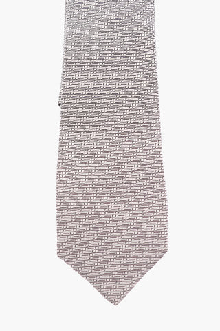 Jacquard Silk Slim Tie