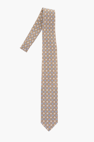 CC COLLECTION Floral Linen New Standard Tie