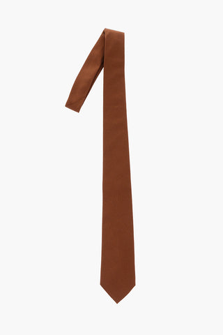 Shimmered Silk Narrow Tie 