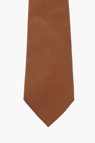 Shimmered Silk Narrow Tie 