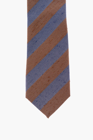 CC COLLECTION Silk Diagonal Striped Tie
