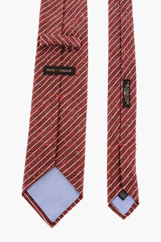 Silk Blend Striped Tie