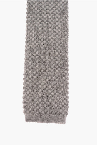 Wool Tricot Tie 