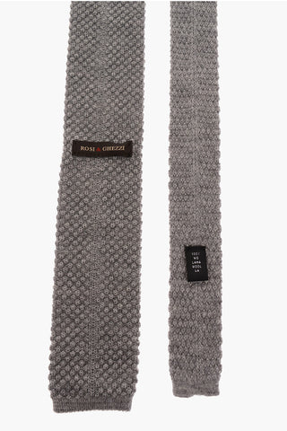 Wool Tricot Tie 