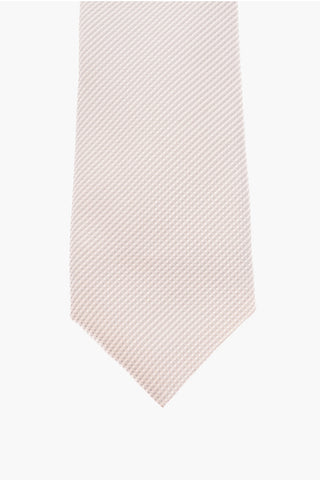 Silk Pin Check Pocket Square Tie 