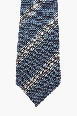 Crochet Regimental Striped Tie