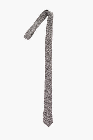 CC COLLECTION Cravatta Skinny in Seta Melange