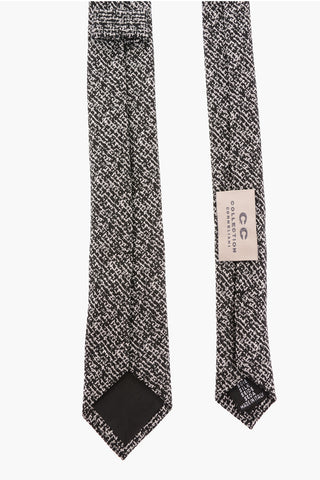 CC COLLECTION Cravatta Skinny in Seta Melange