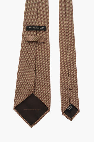 Printed Silk Traditional Tie