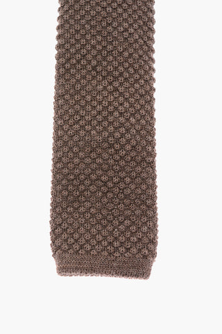 Wool Tricot Tie 