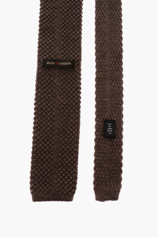 Wool Tricot Tie 