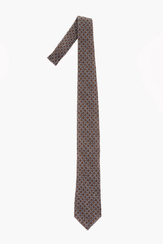 CC COLLECTION Printed Wool New Standard Tie