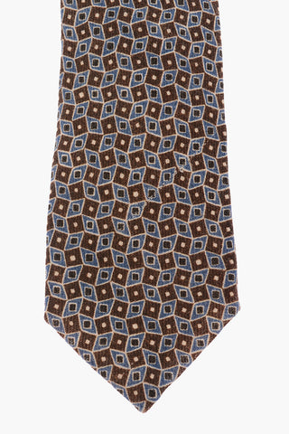 CC COLLECTION Printed Wool New Standard Tie