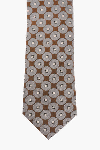 CC COLLECTION Printed Silk New Standard Tie