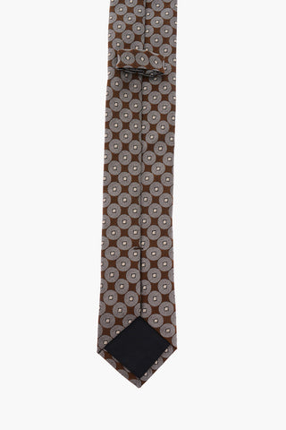 CC COLLECTION Printed Silk New Standard Tie