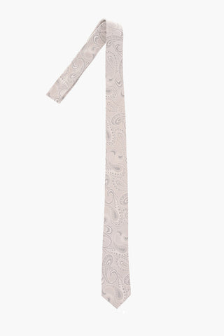 Jacquard Silk Slim Tie