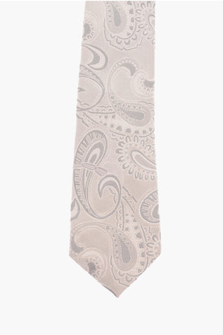 Jacquard Silk Slim Tie