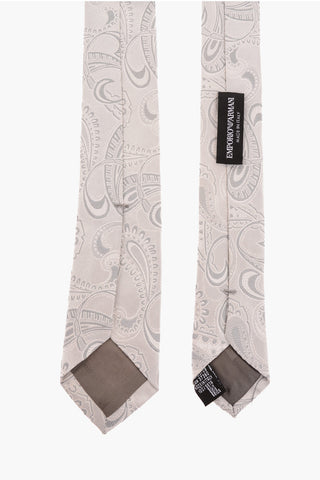 Jacquard Silk Slim Tie