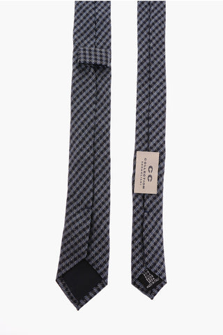 CC COLLECTION Cravatta Ultra Slim in Seta