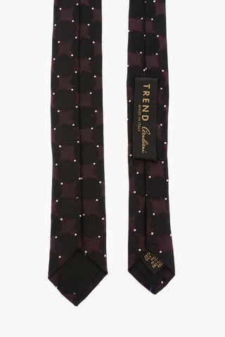 TREND Cravatta a Pois in Seta 