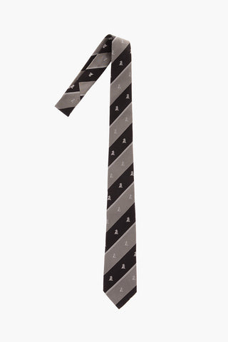 Printed Silk Regimental Tie 