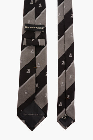 Printed Silk Regimental Tie 