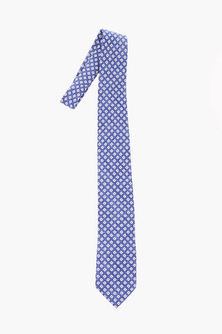 Silk Geometrical Printed Tie
