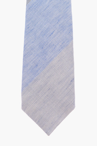 TREND Bayader Striped Silk Narrow Tie 