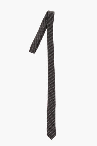 CC COLLECTION Embroidered Skinny Tie