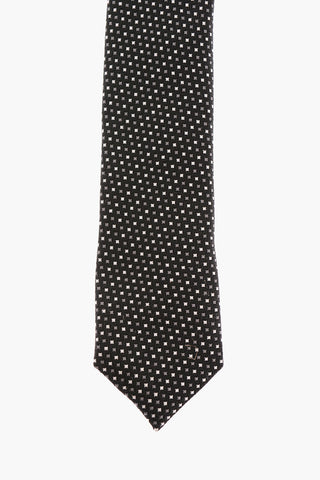 CC COLLECTION Embroidered Skinny Tie