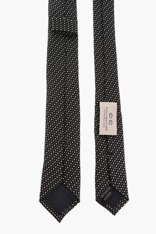 CC COLLECTION Embroidered Skinny Tie