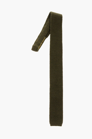 Wool Tricot Tie 