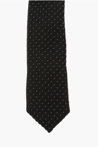 CC COLLECTION Cravatta a Pois in Seta 